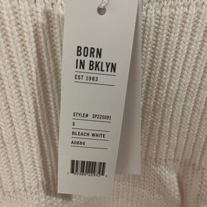 525 White Knit Sweater